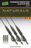 Fox EDGES™ Naturals Submerge Power Grip Lead Clip Leaders 3OLB